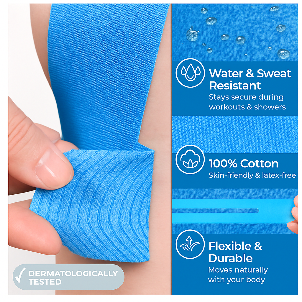 Strapex™ – Pre-Cut Kinesiology Knee Tape