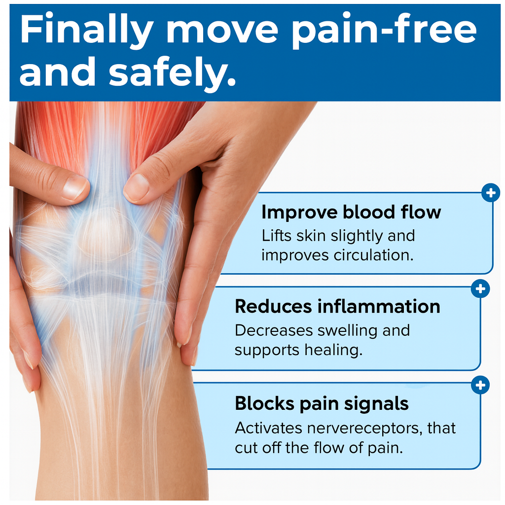 Strapex™ – Pre-Cut Kinesiology Knee Tape
